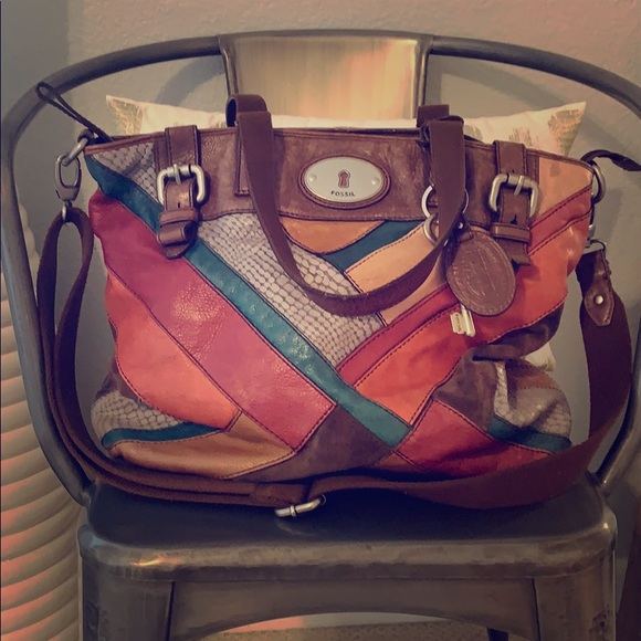 Fossil Handbags - Gorgeous quilted leather bag